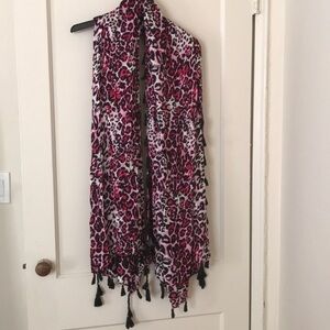 Bebe printed scarf